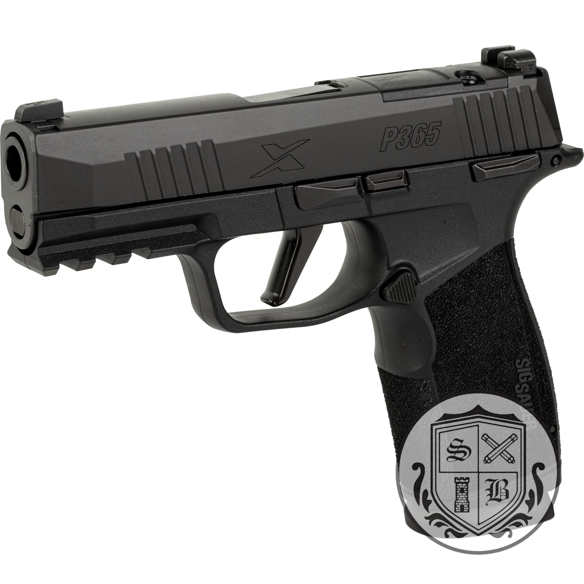Ships Free - Sig P365-XMACRO 9mm with Manual Safety - Black / 17 Rounds-img-0