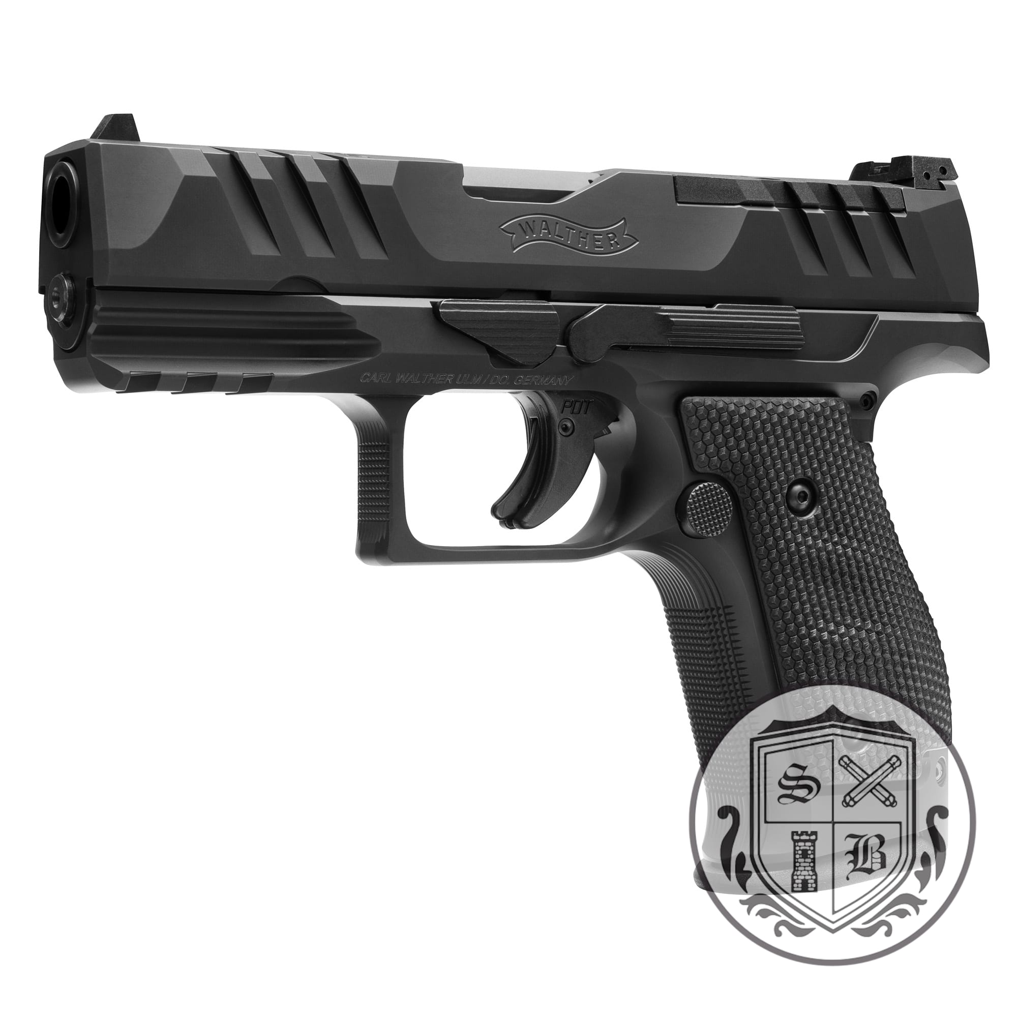 Ships Free - Walther PDP Steel Frame 4" 9mm - Black / 15 Rounds-img-0