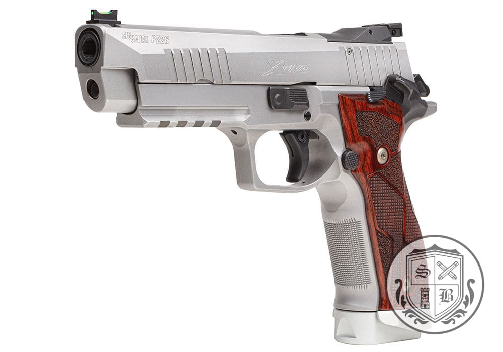 Ships Free - Sig Sauer P266 XFIVE Classic 9mm Pistol - Silver / 20 Rounds-img-0