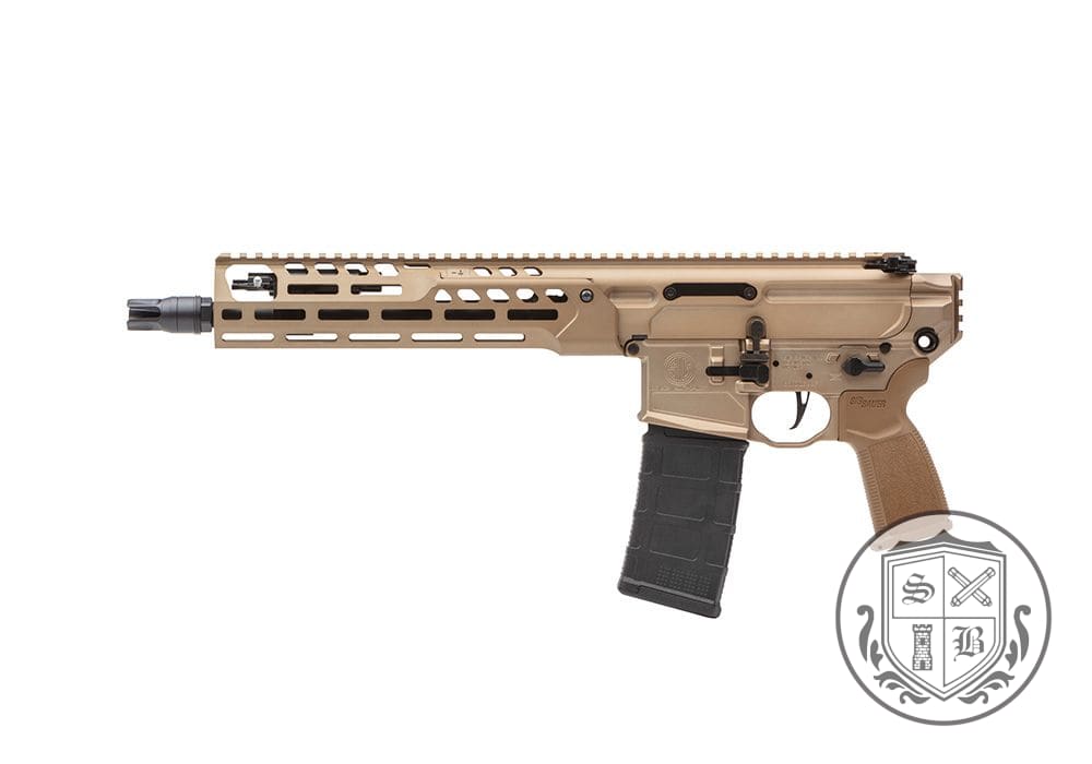 Ships Free - Sig Sauer MCX Spear LT 5.56 NATO Pistol - Coyote / 30 Rounds-img-0
