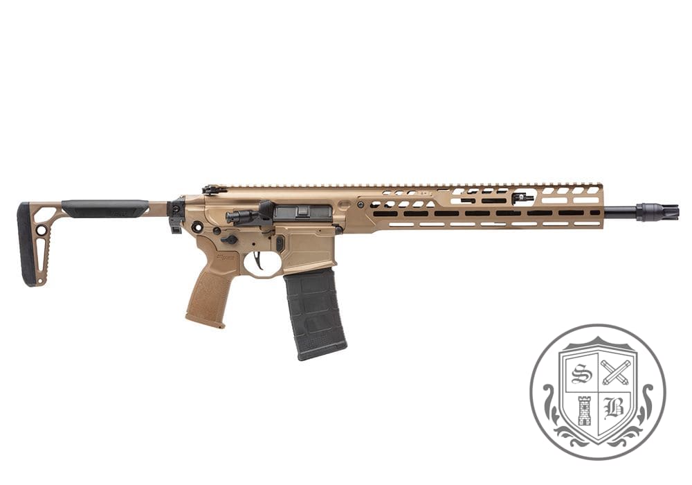 Ships Free - Sig Sauer MCX Spear LT 5.56 NATO Rifle - Coyote / 30 Rounds-img-0