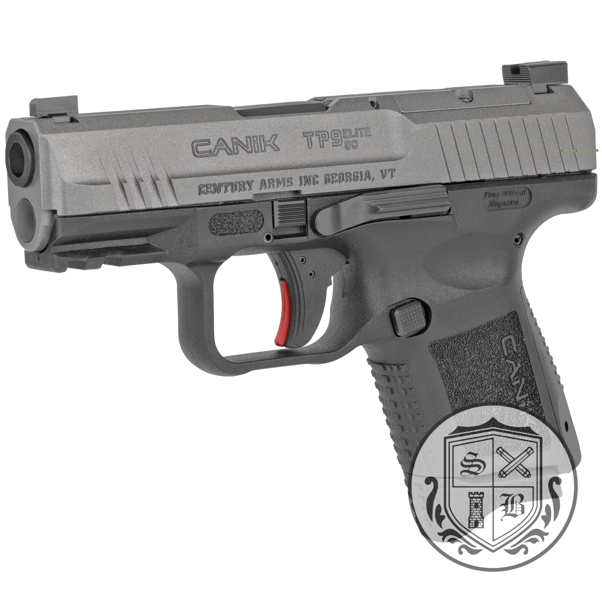 Ships Free - CANiK TP9 Elite SC 9mm - Tungsten (Dark) / 15 Rounds-img-0