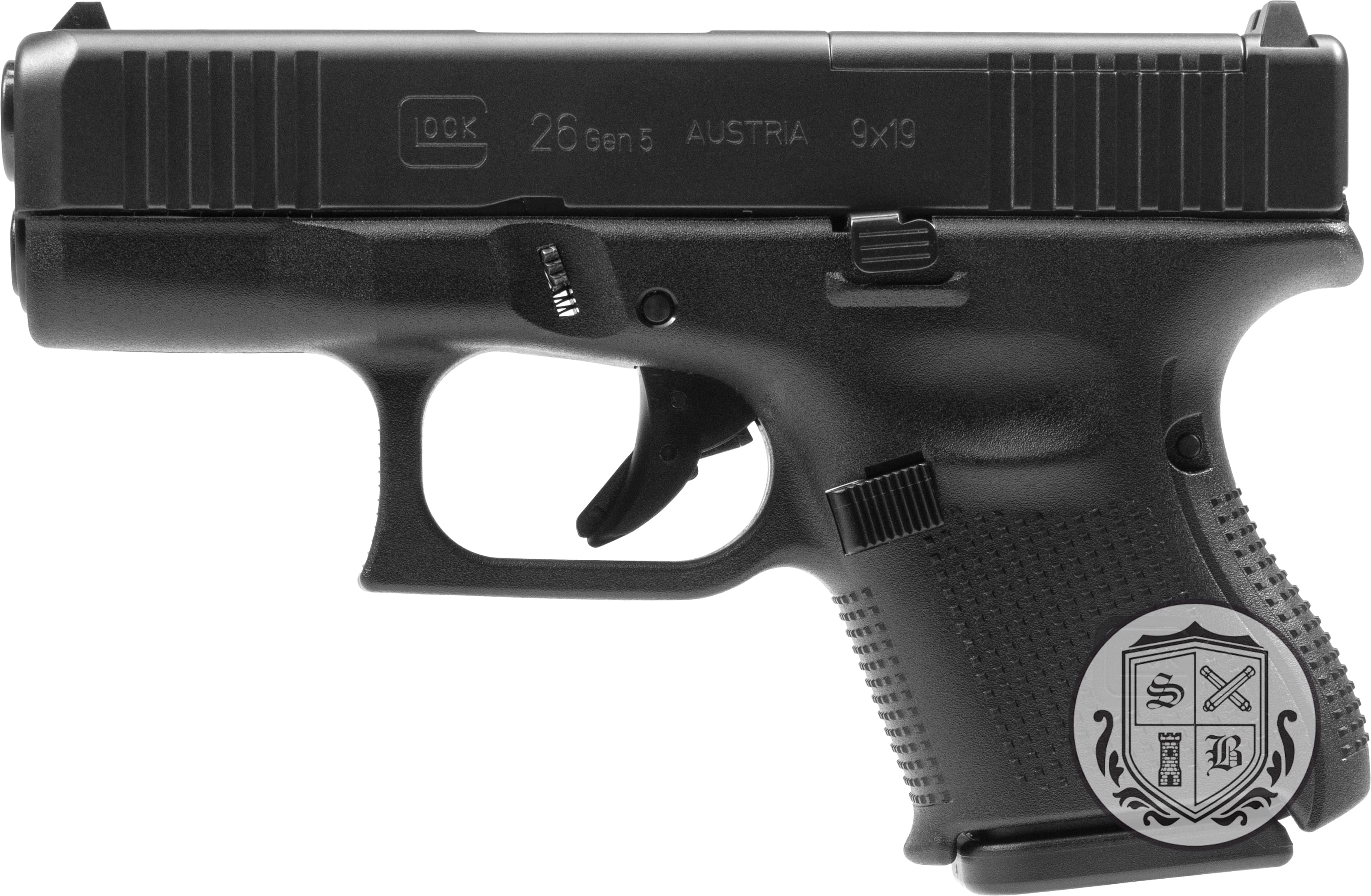 Ships Free - GLOCK G26 Gen5 MOS 9mm - Black / 10 Round Mags-img-0