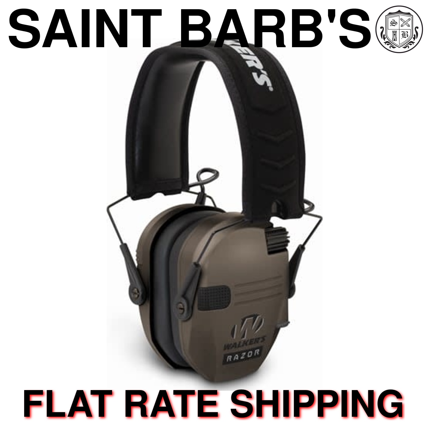 Walker's Razor Slim Electronic Ear Muff - FDE-img-0