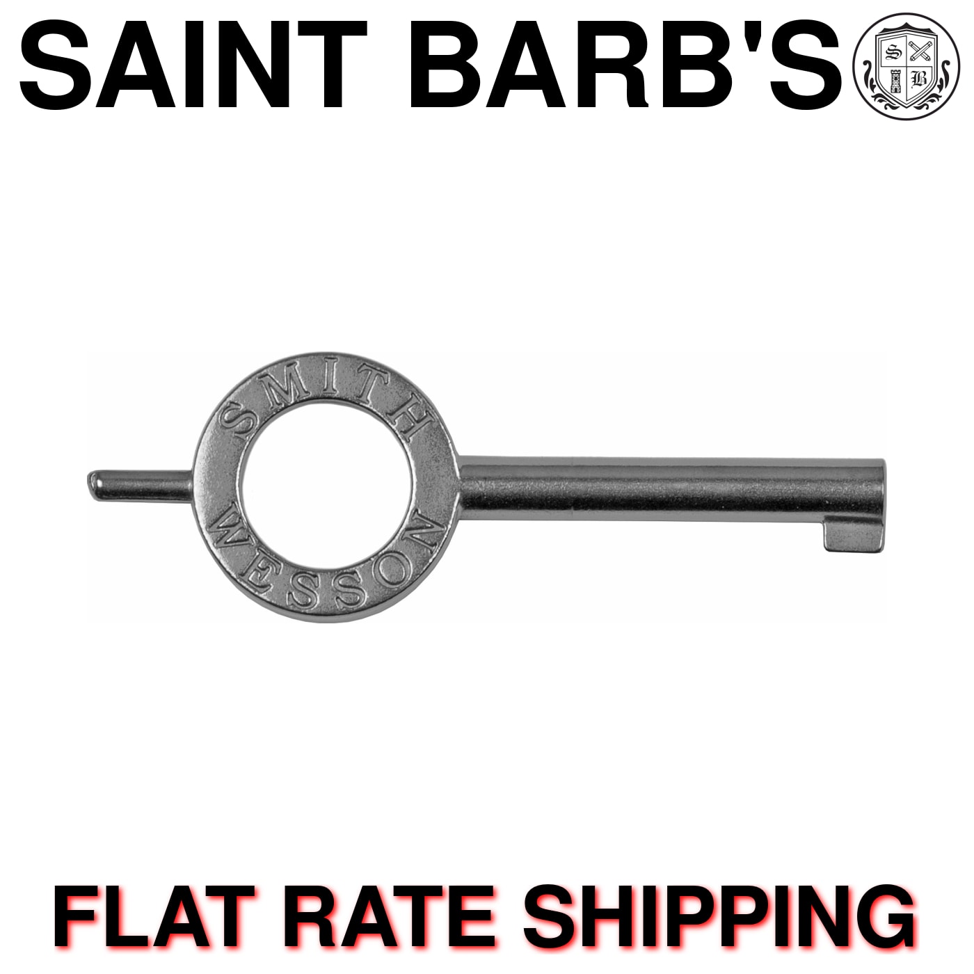 Smith & Wesson Handcuff Key for Model 100/103/110/300 - Silver-img-0