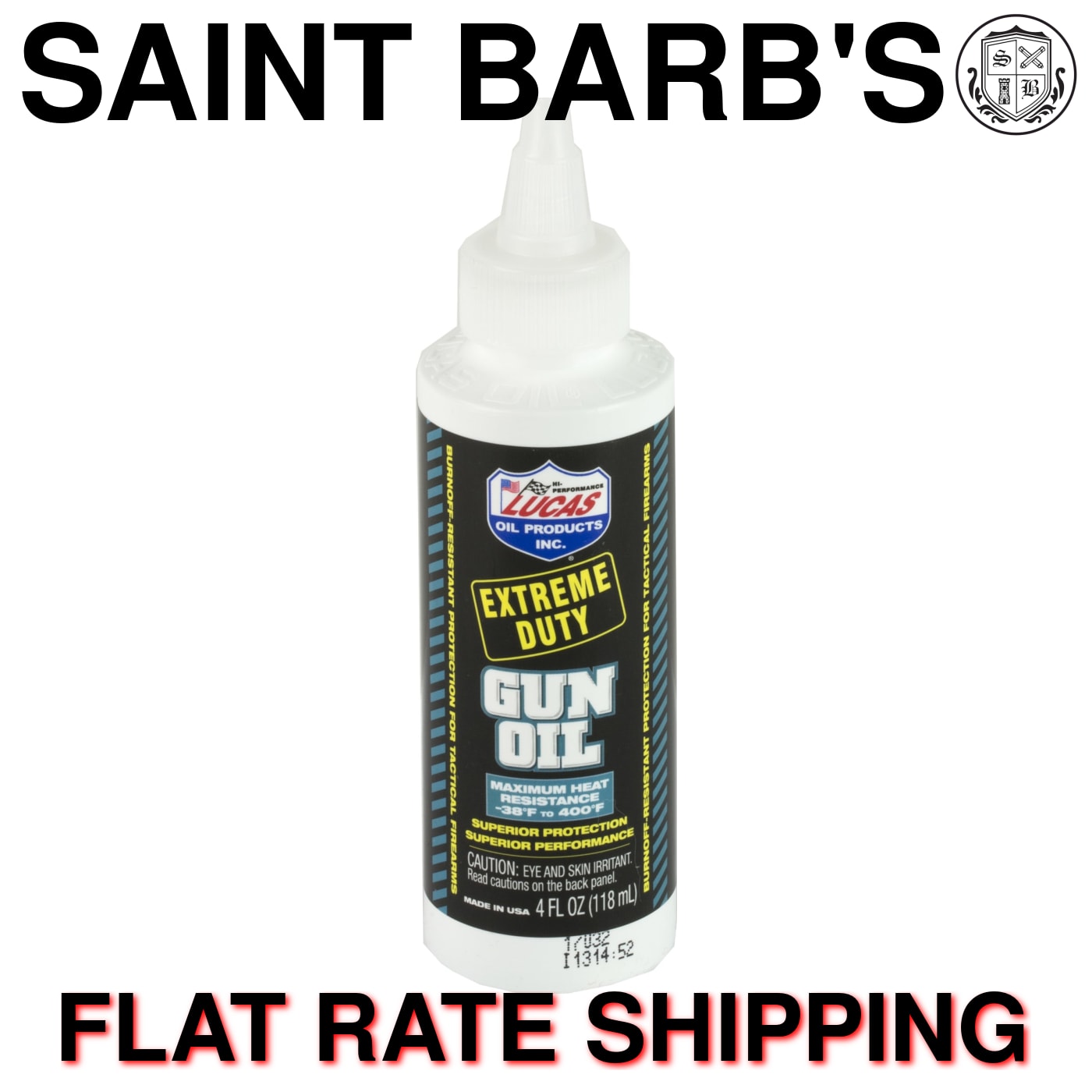 Lucas Extreme Duty Gun Oil - Size 4 oz.-img-0