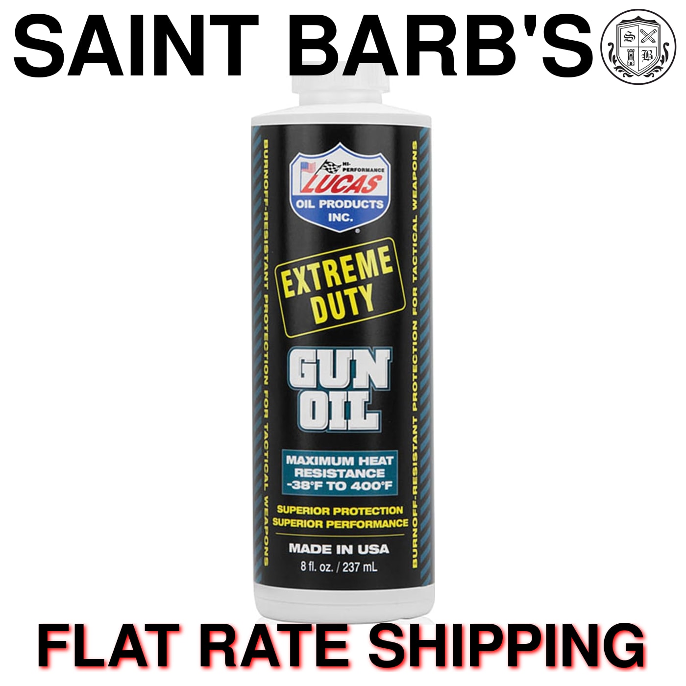 Lucas Extreme Duty Gun Oil - Size 8 oz.-img-0