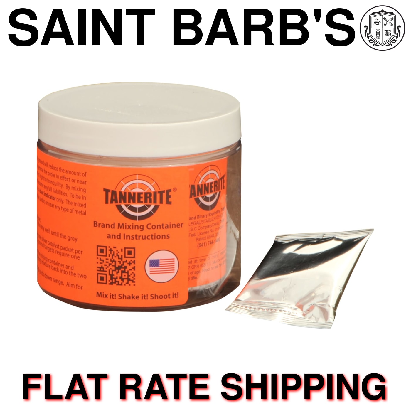 Tannerite Reactive Shot Indicator Target - 1 Count - Size 1/2 lb.-img-0