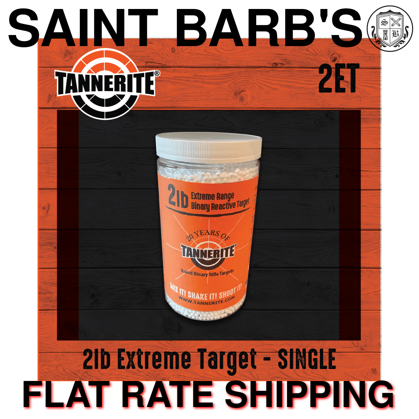 Tannerite Reactive Shot Indicator Target - 1 Count - Size 2 lb.-img-0