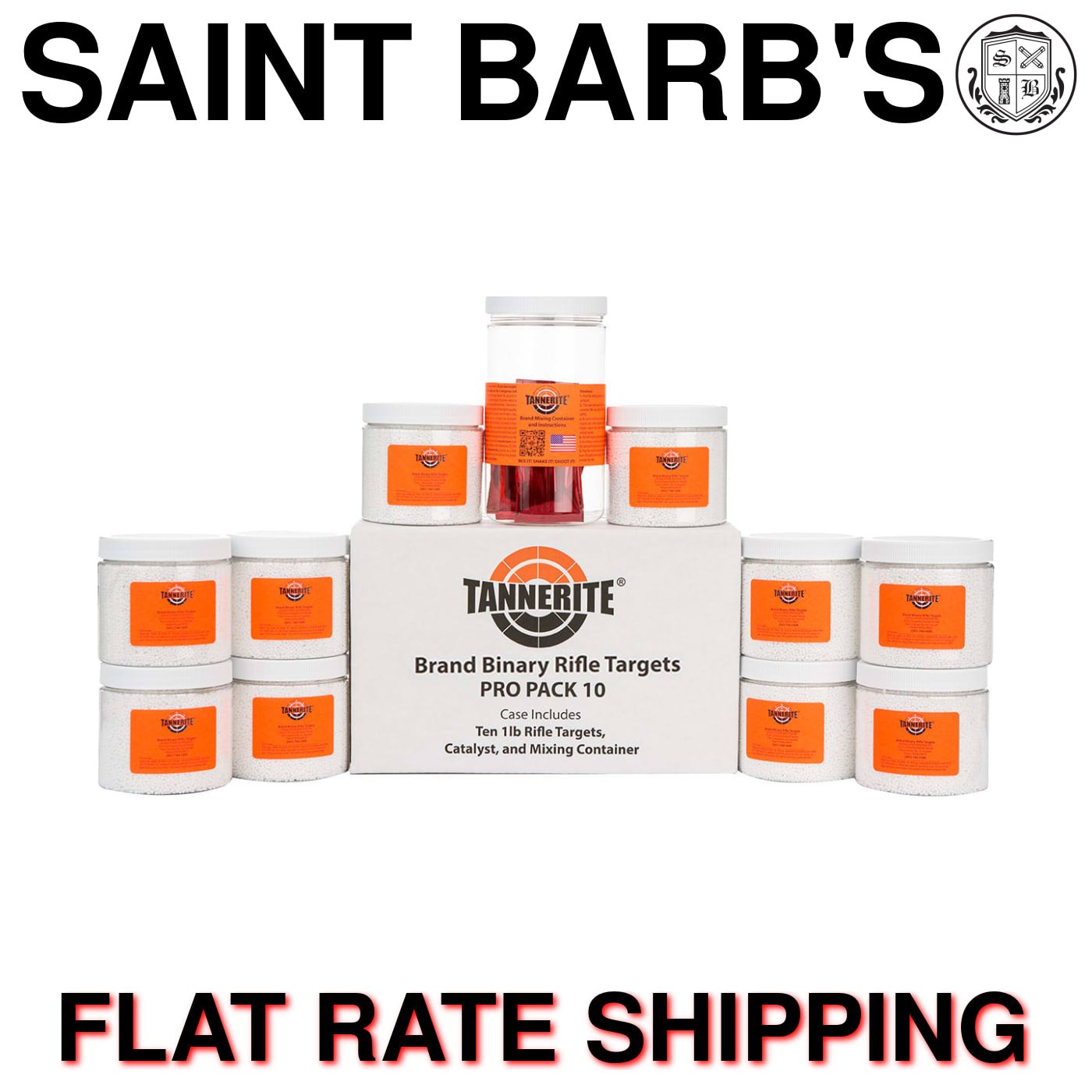 Tannerite Reactive Shot Indicator Target - 10 Count - Size 1 lb.-img-0