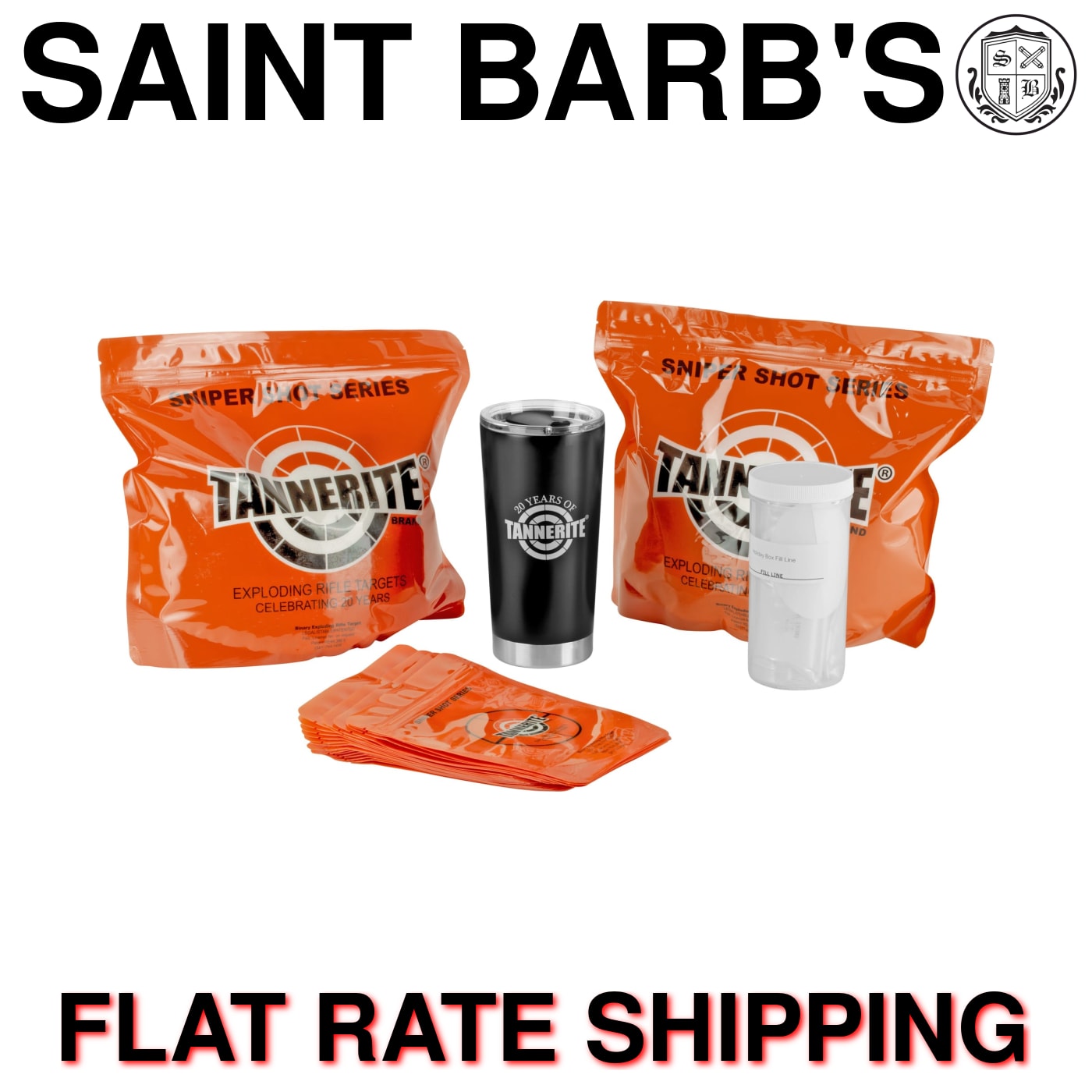 Tannerite 10 lb / 20 Shot Gift Pack - 20 Count - Size 1/2 lb.-img-0