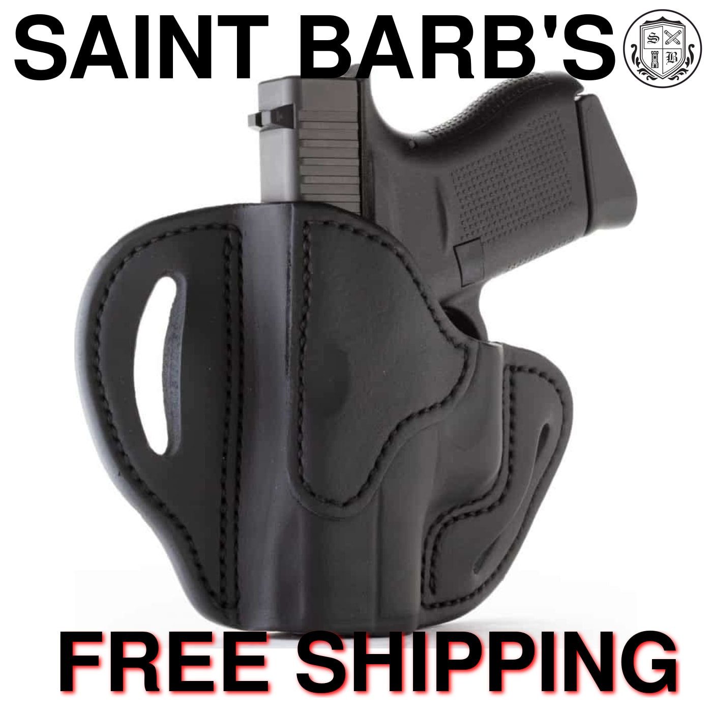 1791 BHC - Open Top Belt Holster Compact - Left Hand - Stealth Black-img-0