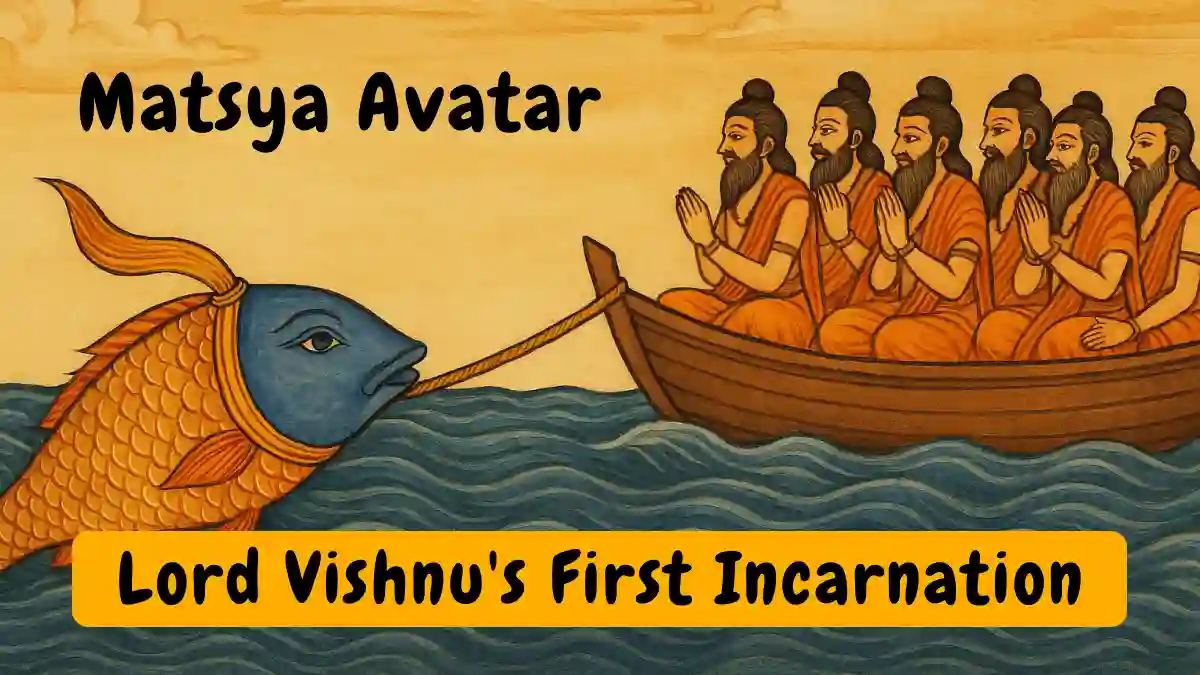 Thumbnail for Matsya Avatar: Lord Vishnu's First Incarnation