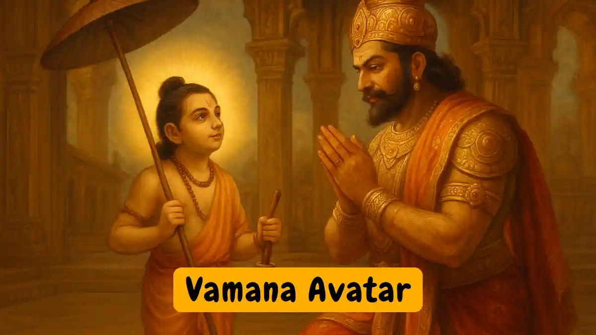 Thumbnail for Vamana Avatar of Lord Vishnu: The Divine Dwarf Who Humbled a King