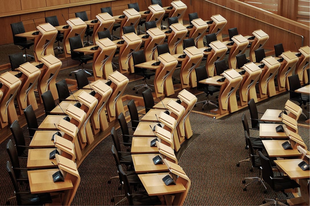 Policy advisors reviewing regulatory strategy