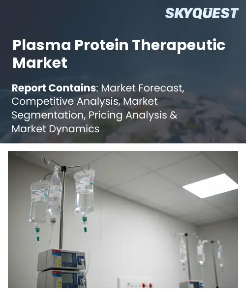 Plasma Protein Therapeutic Market