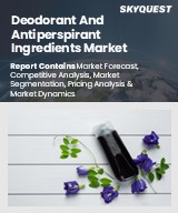 Global Deodorant and Antiperspirant Ingredients Market