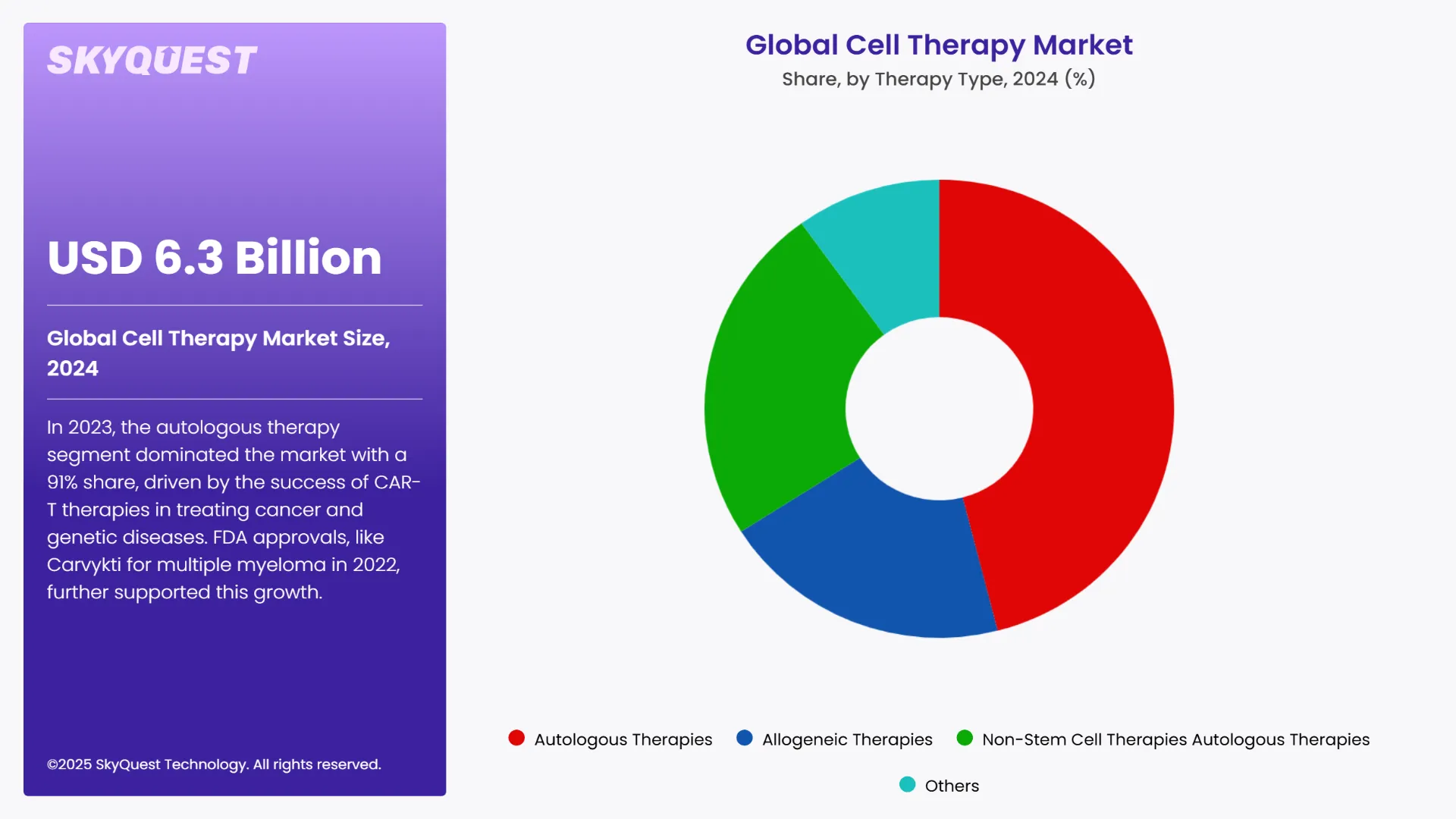 Cell Therapy Market Segmental Analysis