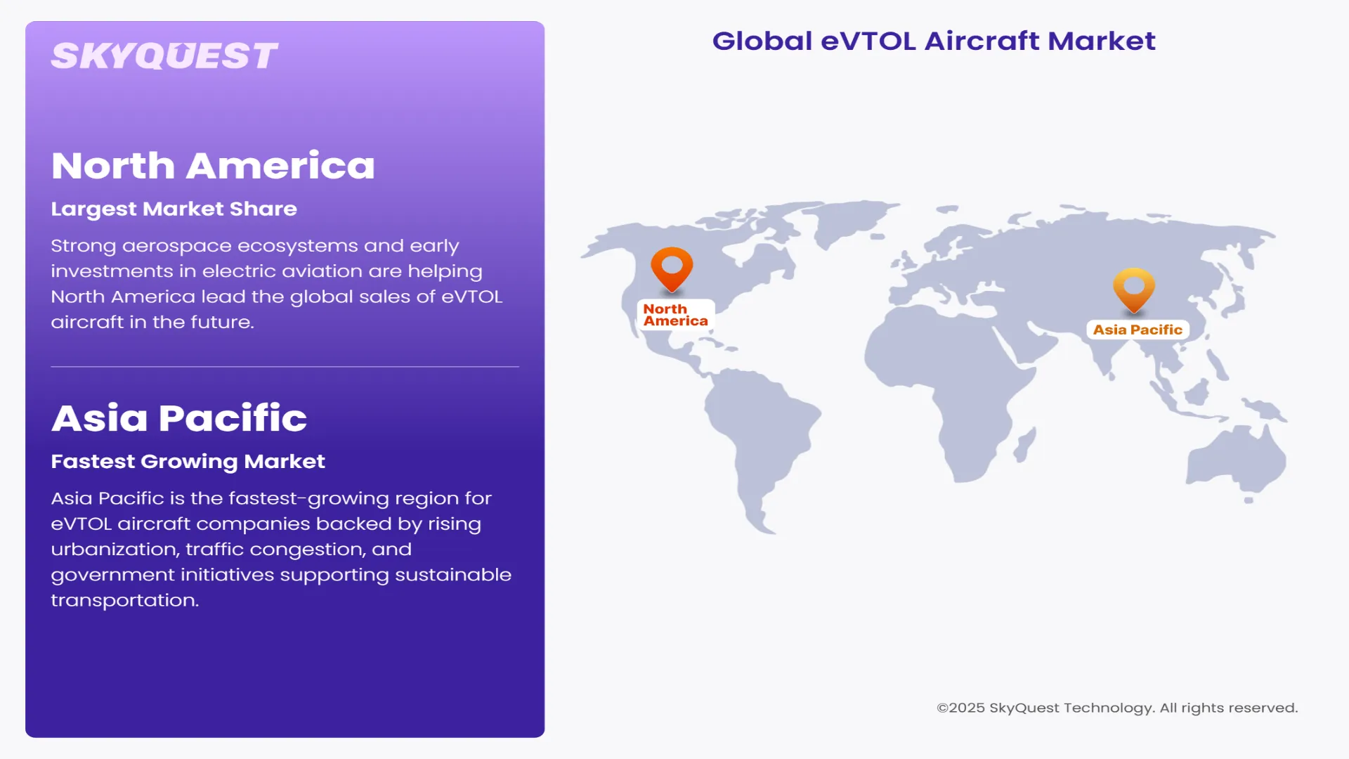 eVTOL Aircraft Market Regional Analysis