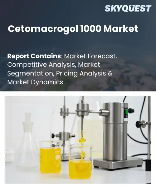Cetomacrogol 1000 Market