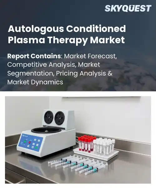 Autologous Conditioned Plasma Therapy Market
