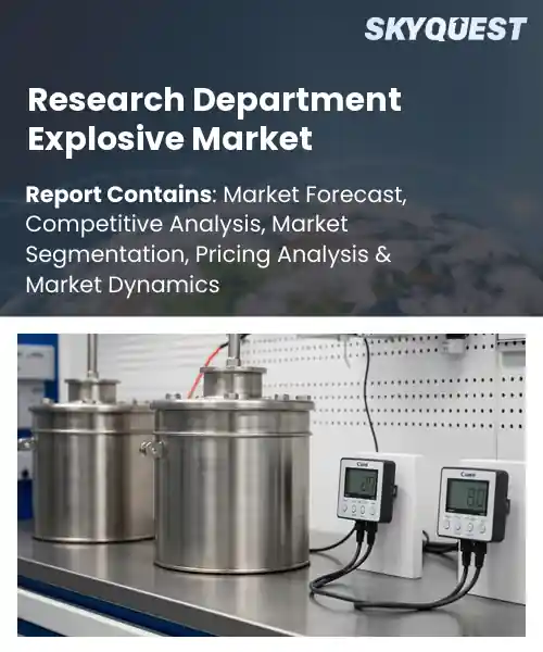 Research Department Explosive Market