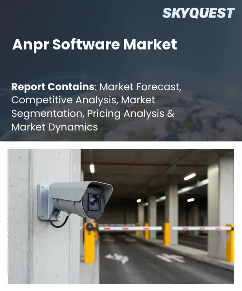 Anpr Software Market