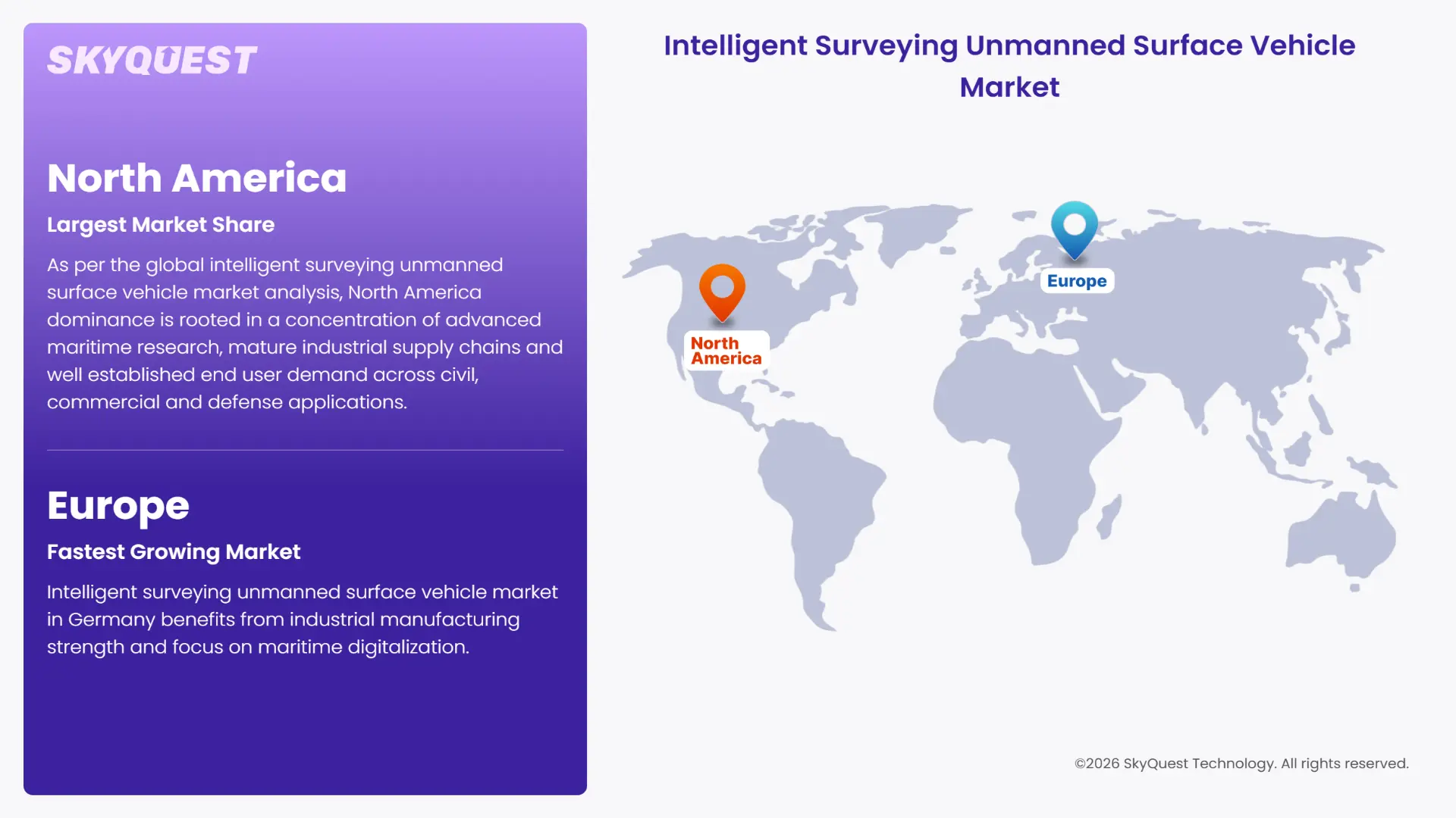 Intelligent Surveying Unmanned Surface Vehicle Market Regional Analysis