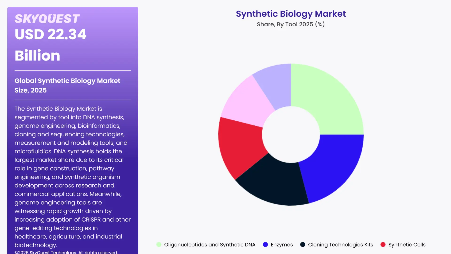Synthetic Biology Market By Segments