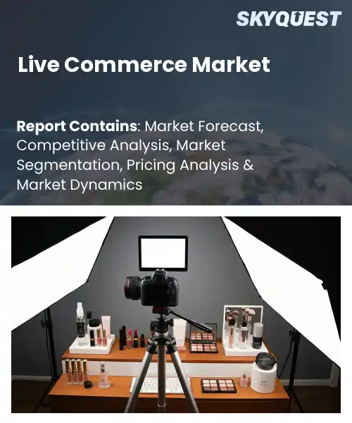 Live Commerce Market Size, Share | Growth Analysis [2033]