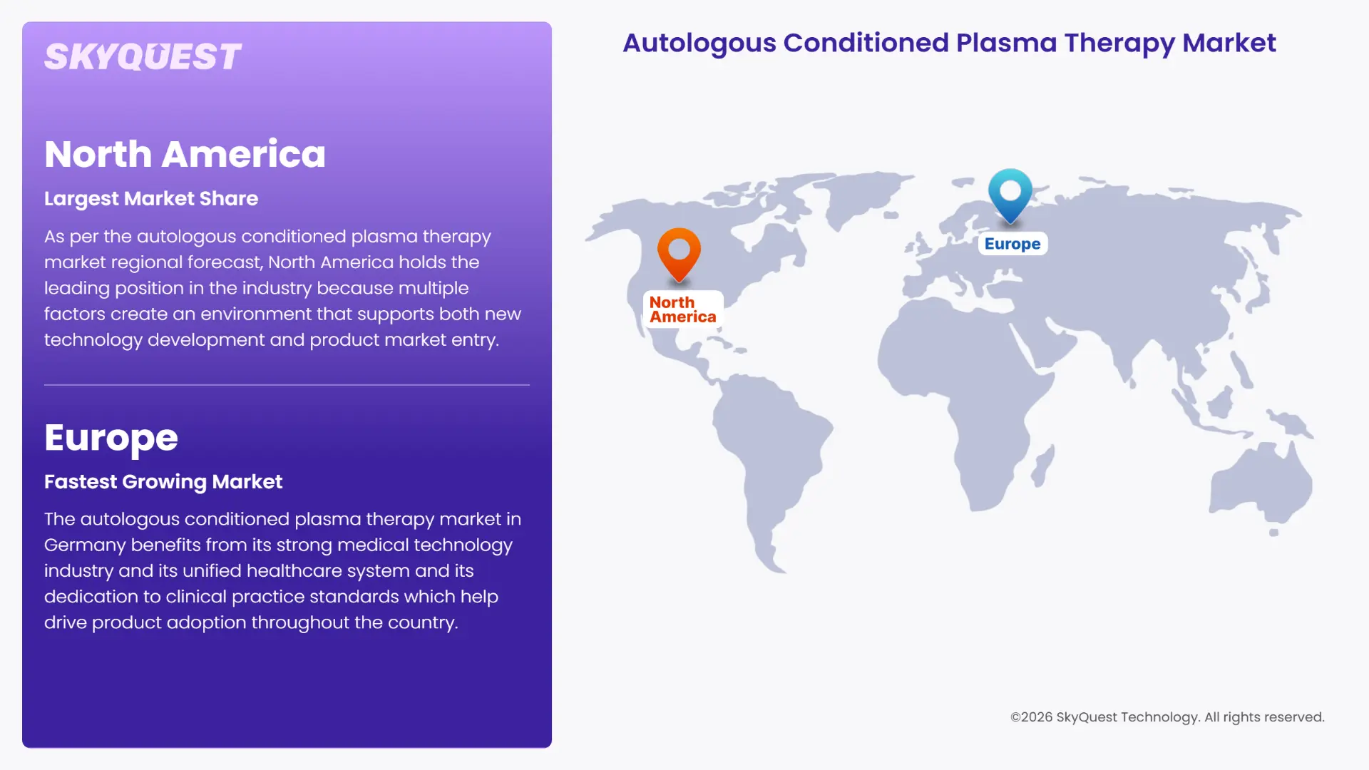 Autologous Conditioned Plasma Therapy Market Regional Analysis