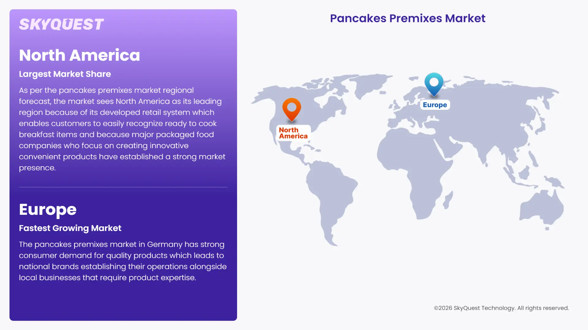 Pancakes Premixes Market Regional Analysis