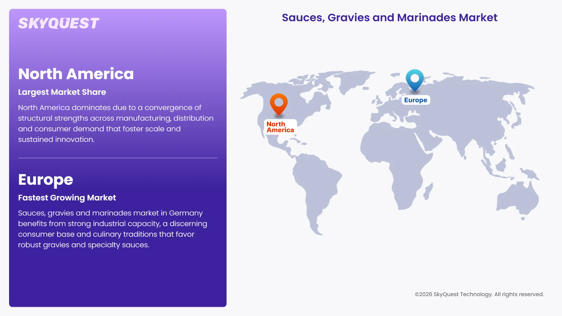 Sauces, Gravies and Marinades Market Regional Analysis