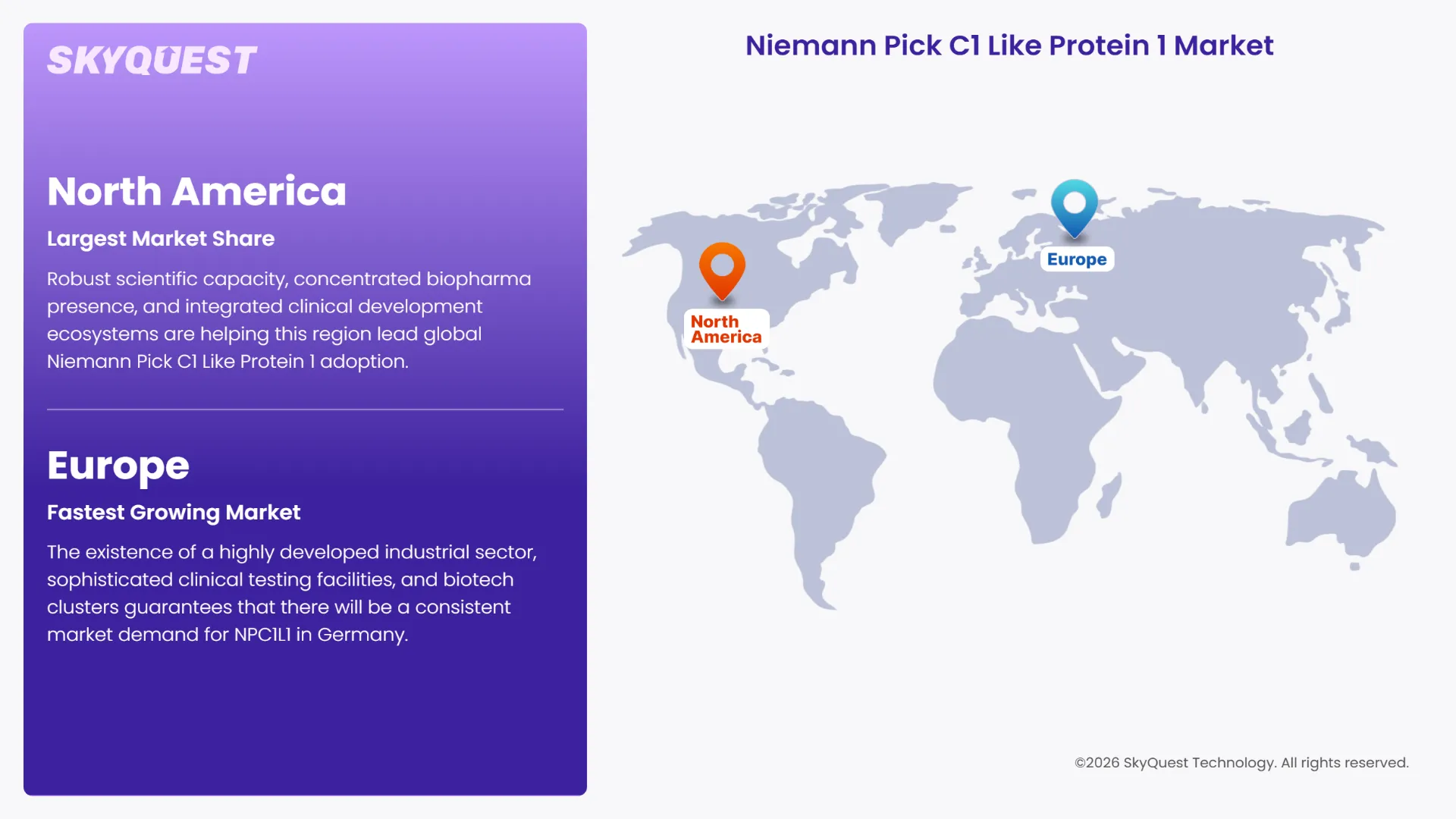 Niemann Pick C1 Like Protein 1 Market Regional Analysis
