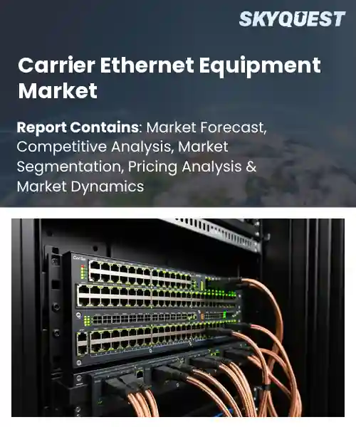 Carrier Ethernet Equipment Market Size, Share | Growth Analysis [2033]
