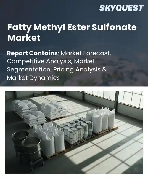 Fatty Methyl Ester Sulfonate Market