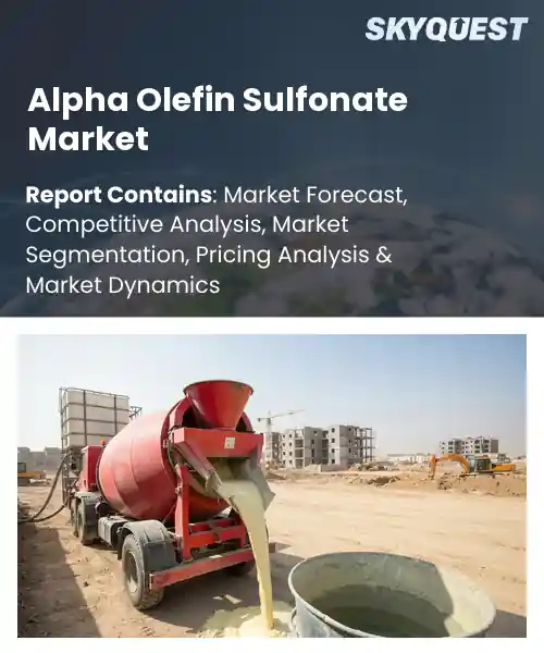 Alpha Olefin Sulfonate Market