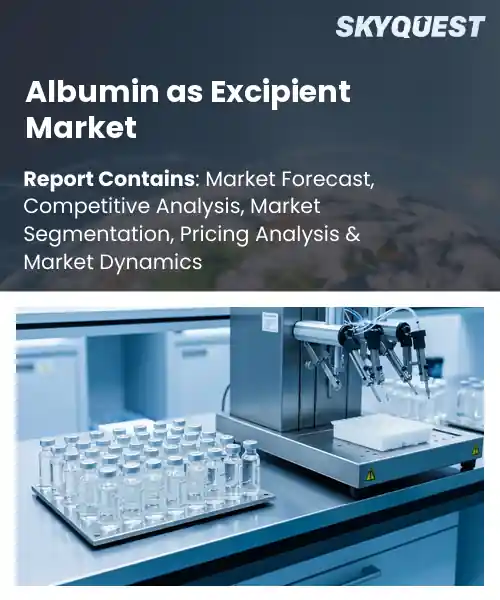 Albumin as Excipient Market