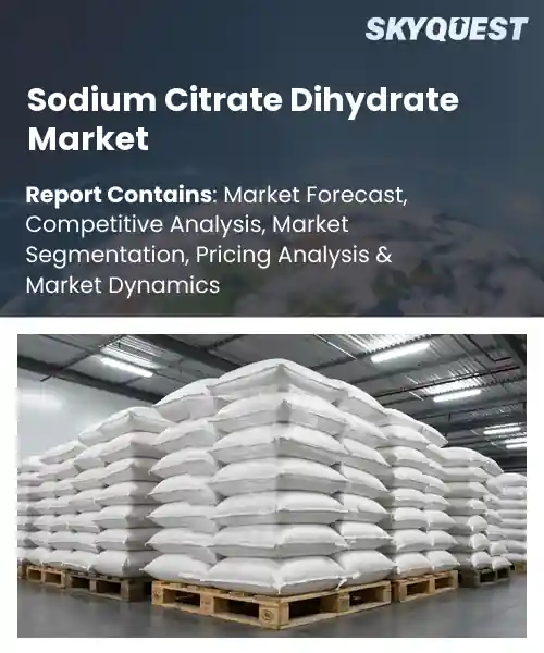 Sodium Citrate Dihydrate Market