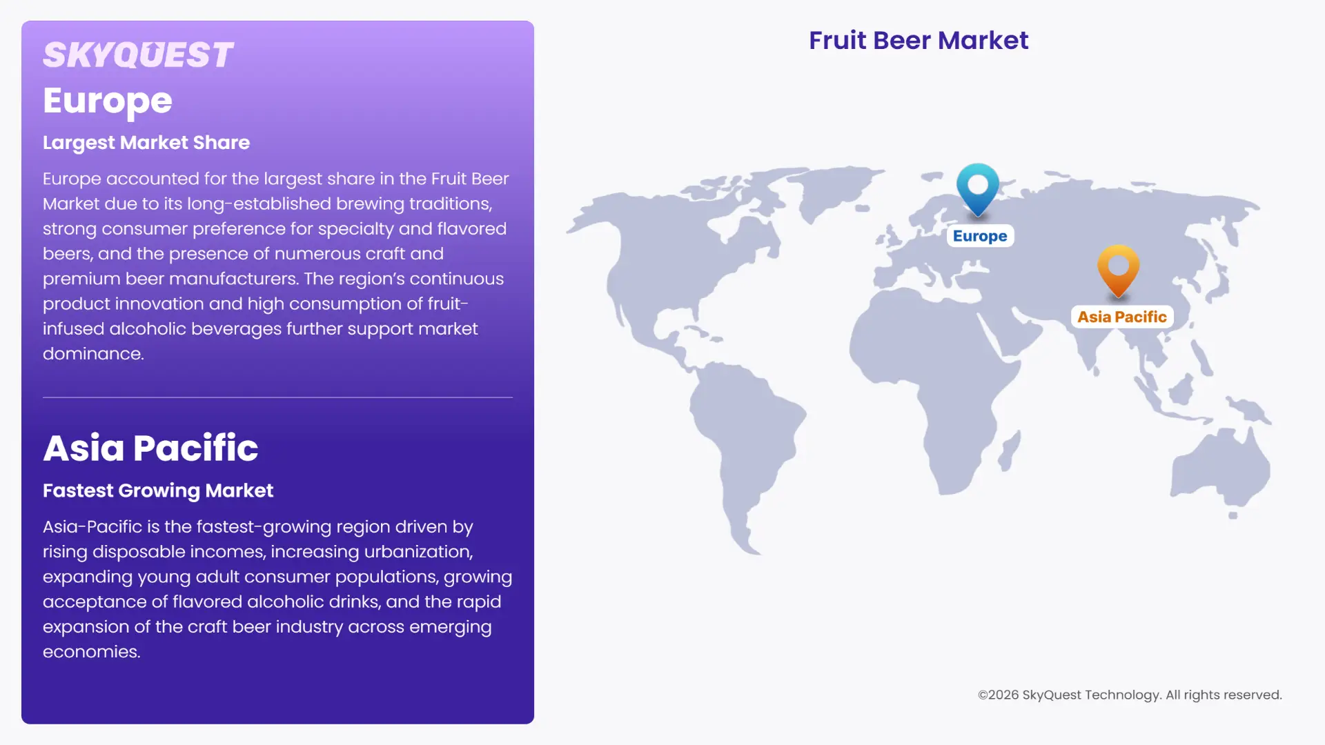 Fruit Beer Market Regional Analysis
