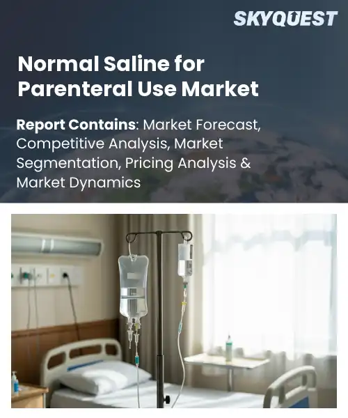Normal Saline for Parenteral Use Market