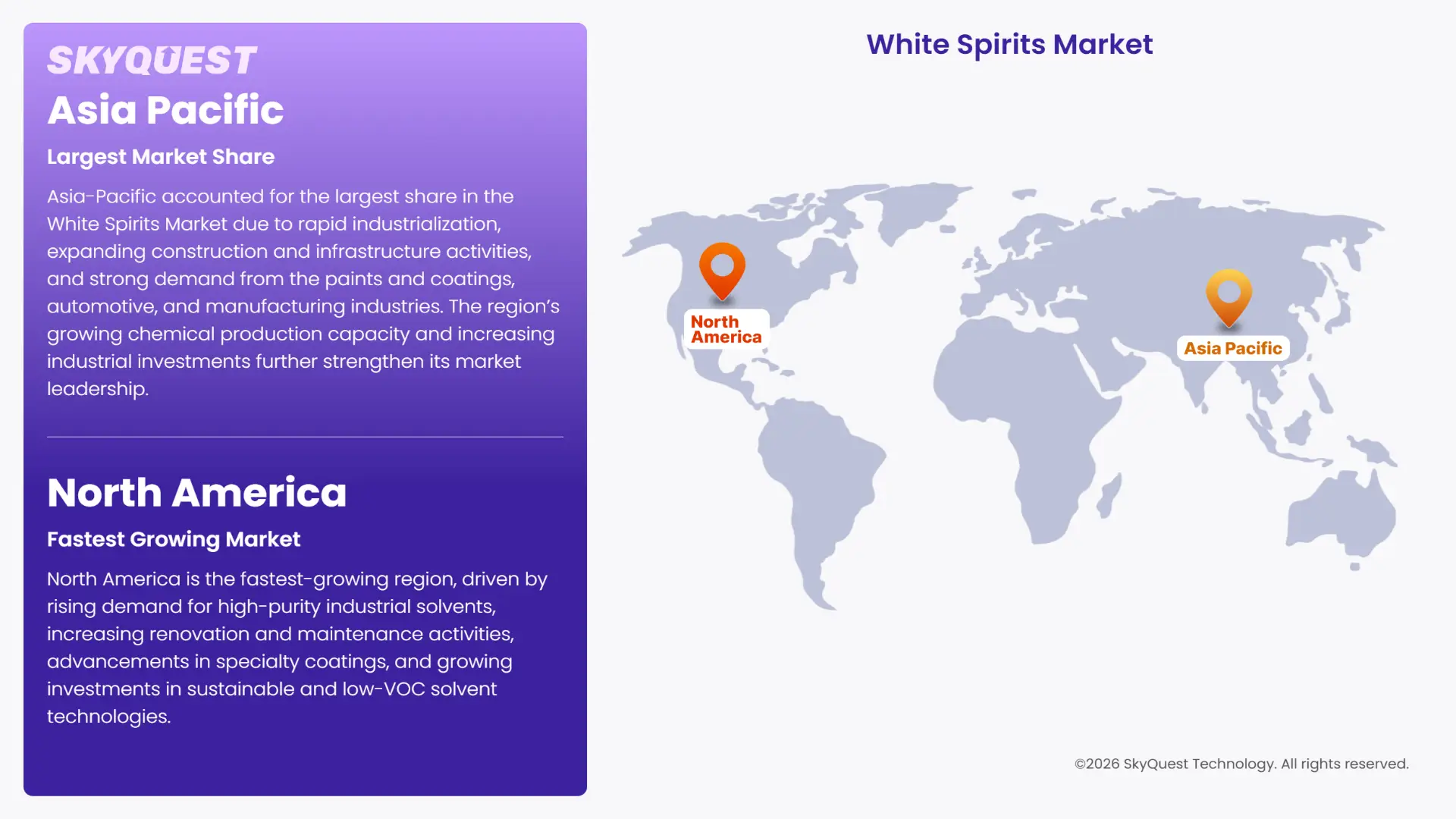 White Spirits Market Regional Analysis
