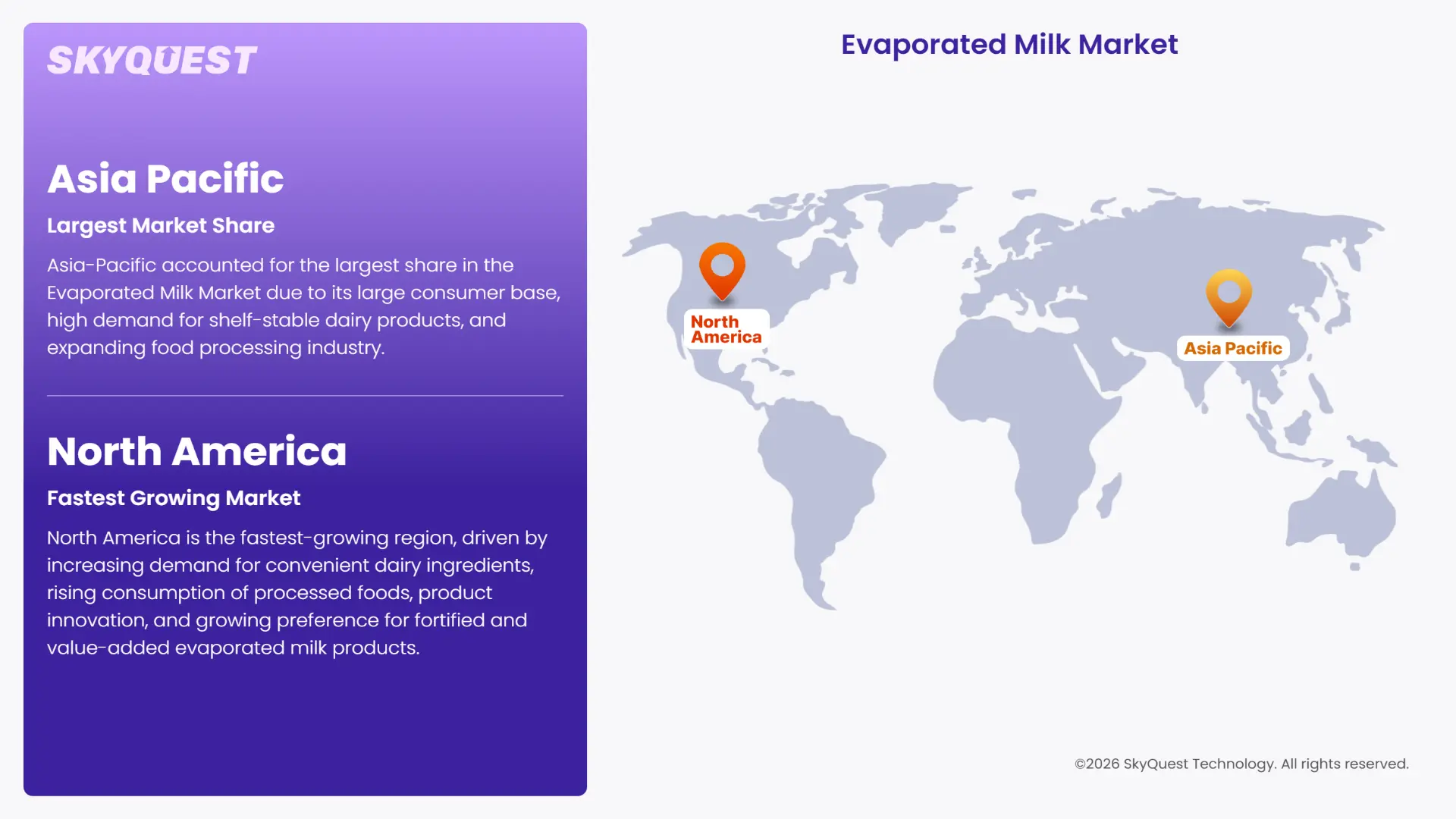 Evaporated Milk Market Regional Analysis