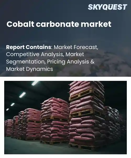 Cobalt carbonate market