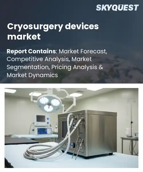 Cryosurgery devices market