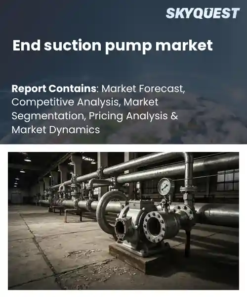 End suction pump market