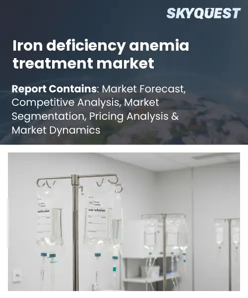 Iron deficiency anemia treatment market