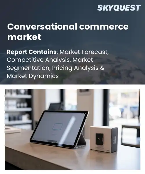 Conversational commerce market