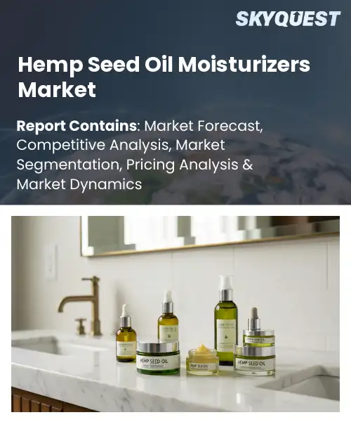 Hemp Seed Oil Moisturizers Market