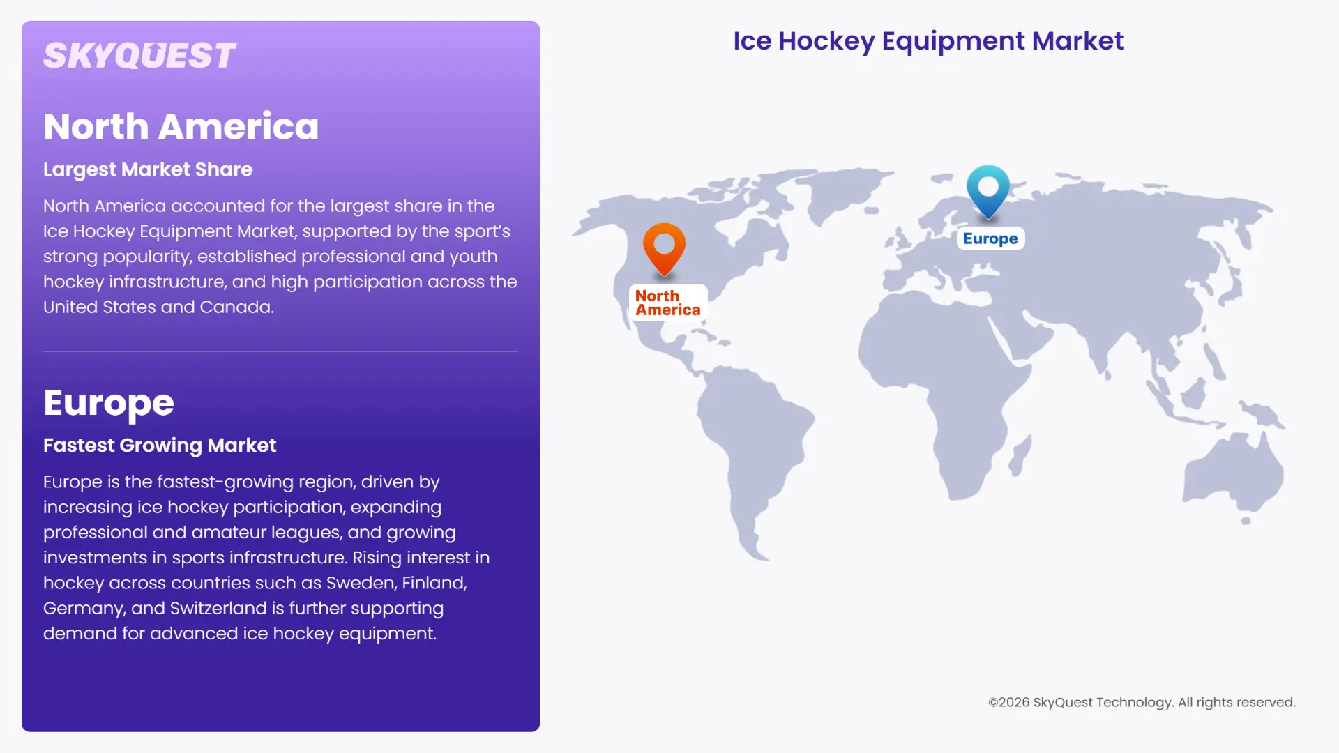 Ice Hockey Equipment Market Regional Analysis
